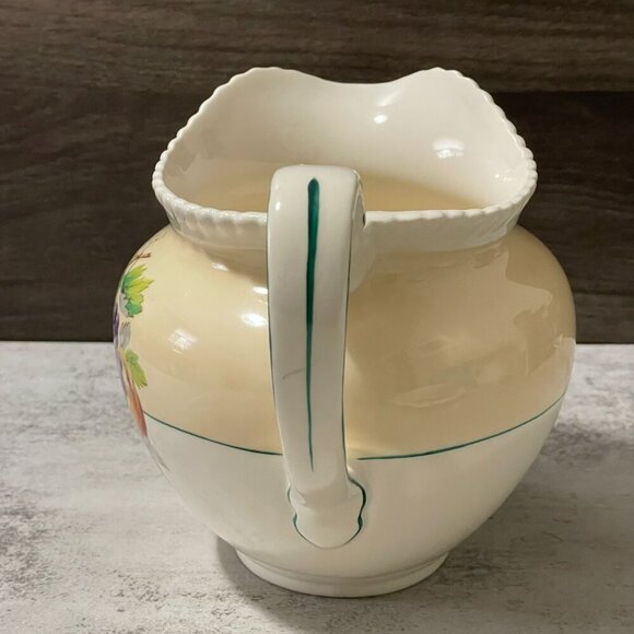 Vintage Johnson Brothers California Fruit 40 oz Beige Pitcher England c.1930 - Picture 4 of 9